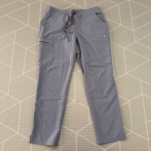 Figs Gray Skinny Scrub Pants